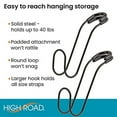 thumbnail image 6 of High Road Metal Car Headrest Hooks - Heavy Duty Large Hooks for the Front Seat, Back Seat and Trunk for Purse, Grocery Bags and Backpacks, 6 of 8