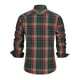 thumbnail image 3 of Blusa y camisa de manga larga con cuello vuelto para hombre, informal, de color liso, con botones y cuello vuelto, blusa de manga larga para hombre, 3 of 8