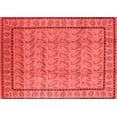 thumbnail image 1 of Ahgly Company Indoor Rectangle Oriental Red Industrial Area Rugs, 4' x 6', 1 of 4