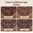 thumbnail image 7 of Design&I 4'x6' Washable Area Rug Pet Friendly & Non-Slip Built-In Grip Forest Southwestern Border Motif Wilderness Cabin Wildlife Frame Playful for Reading Nook, Bedroom, 7 of 7