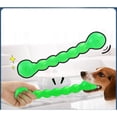 thumbnail image 5 of CNKOO Strong Flexible Dog Fetch Toy  Durable Material  Glow in the Dark Throw & Fetch Toy - For Small Dogs  Green, 5 of 5
