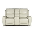 thumbnail image 2 of Contemporary Leather Power With Console - Bask In Comfort And Style Charging, Cup Holders, Hidden Storage Reclining, No Sag Spring System &, 2 of 5
