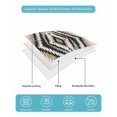 thumbnail image 5 of Quilts Twin XL Size, Boho Black Brown Soft Comforter Bedding Set for Bed, Vintage Geometric Southwestern Ethnic Lightweight Quilted Bedspread with Pillow Cover(2 Pieces) for All Season, 68x98 Inch, 5 of 6