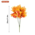 thumbnail image 2 of Halloween Offers Maple Leaf Artificial Autumn Leaves Branches Fake Fall Flower Arrangement Thanksgiving Decoration Home Kitchen Table Centerpiece, 2 of 2
