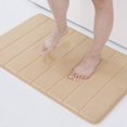 thumbnail image 1 of Alfombra de baño absorbente Homaxy, alfombra de ducha antideslizante, espuma viscoelástica suave, alfombra para suelo de cocina, almohadilla de terciopelo Coral, decoración del hogar261CMx178CM Deng Xun unisex, 1 of 2