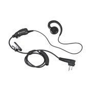 MOTOROLA SOLUTIONS BUSINESS RADIOS Motorola HKLN4604 Swivel Monaural Over-the-ear Earpiece With In-line Microphone And Ptt, Black