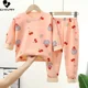 thumbnail image 5 of Nuevos pijamas gruesos y cálidos de otoño e invierno para niños y niñas, pijamas de manga larga con cuello redondo y dibujos animados, conjuntos de ropa de dormir para niños pequeños, 5 of 5