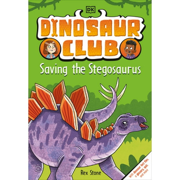 Pre-Owned Dinosaur Club: Saving the Stegosaurus (Hardcover) by Rex Stone