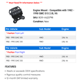thumbnail image 2 of Engine Mount - Compatible with 1982 - 1990 GMC S15 2.8L V6 1983 1984 1985 1986 1987 1988 1989, 2 of 2