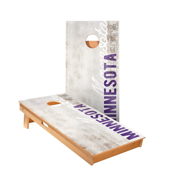 Skip's Garage | Minnesota Vintage Gameday Cornhole Boards with Bags
