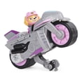 thumbnail image 3 of Pat' Patrouille,Moto Pups Skyeâ Véhicule Moto de Luxe à Rétrofriction avec Fonction de Roue et Figurine, 3 of 8