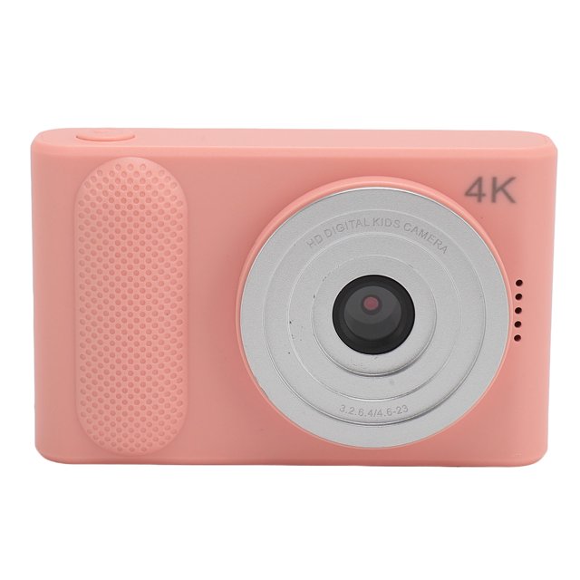 Cámara Digital 4K, Cámara De Vlogging De 48 MP Para Niños, Cámara Compacta De Apuntar Y Disparar, Zoom 16X, Cámaras Portátiles Antivibración Para Adolescentes, Niños,