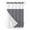 Grey, variant on No Hook Shower Curtain with Snap-in Liner, Green Solid Color Waterproof Fabric Bathroom Curtains, Aesthetics Contemporary Luxury Bath Curtains & Mesh Top Window Narrow 36"x78"