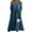 B-Navy, variant on Jinhomg Womens Cute Summer Dresses Elegant Floral Print Maxi Dress Lightweight Comfy Cotton Linen T-Shirt Dress Casual Vacation Beach Dresses Navy XL