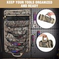 thumbnail image 4 of Bolsa enrollable para herramientas WORKPRO con bolsas desmontables y 6 bolsillos, 4 of 8