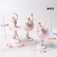 thumbnail image 4 of Ballet Girl Figures Statue Model Toys Action Figure Toy  Pink Set Of 3, 4 of 5