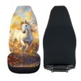 thumbnail image 5 of XYZCANDO 2 Pack Car Seat Covers for Front Seat Car Front Seat Covers Waterproof Stretchy, Truck Auto Van Automobile Interior Decor Accessories, 5 of 8
