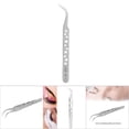 thumbnail image 4 of Herramienta de extensión de Pestañas Antideslizantes Cómodas, Pinzas Fáciles de Agarrar Para El Injerto de Pestañas, Precisión para Maquillor de Codo Recto en el Hogar, 4 of 7