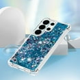 thumbnail image 2 of Phone Case for Samsung Galaxy S26 Ultra Cover Sparkle Glitter Floating Liquid Quicksand Shockproof Soft Silicone TPU Bumper Protective Cover, S5, 2 of 7