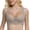 Coffee, variant on Womens Front Closure Wireless Bras Padded Full Coverage Comfort Everyday Bralettes Seamless Underwear