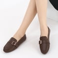 thumbnail image 7 of Ecetana Women's Loafer Flats Leather Slip-On Dress Shoes Work Business Casual Shoes, 7 of 7