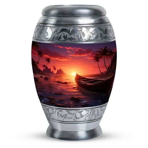 Twilight Glow Cremation Urn - Cremation Urns For Human Ashes Adult Male - Burial Urns For Remains - Large Urns For Human Ashes Adult Female - Urns For Human Ashes Adult Male Dad (Size -10inch)