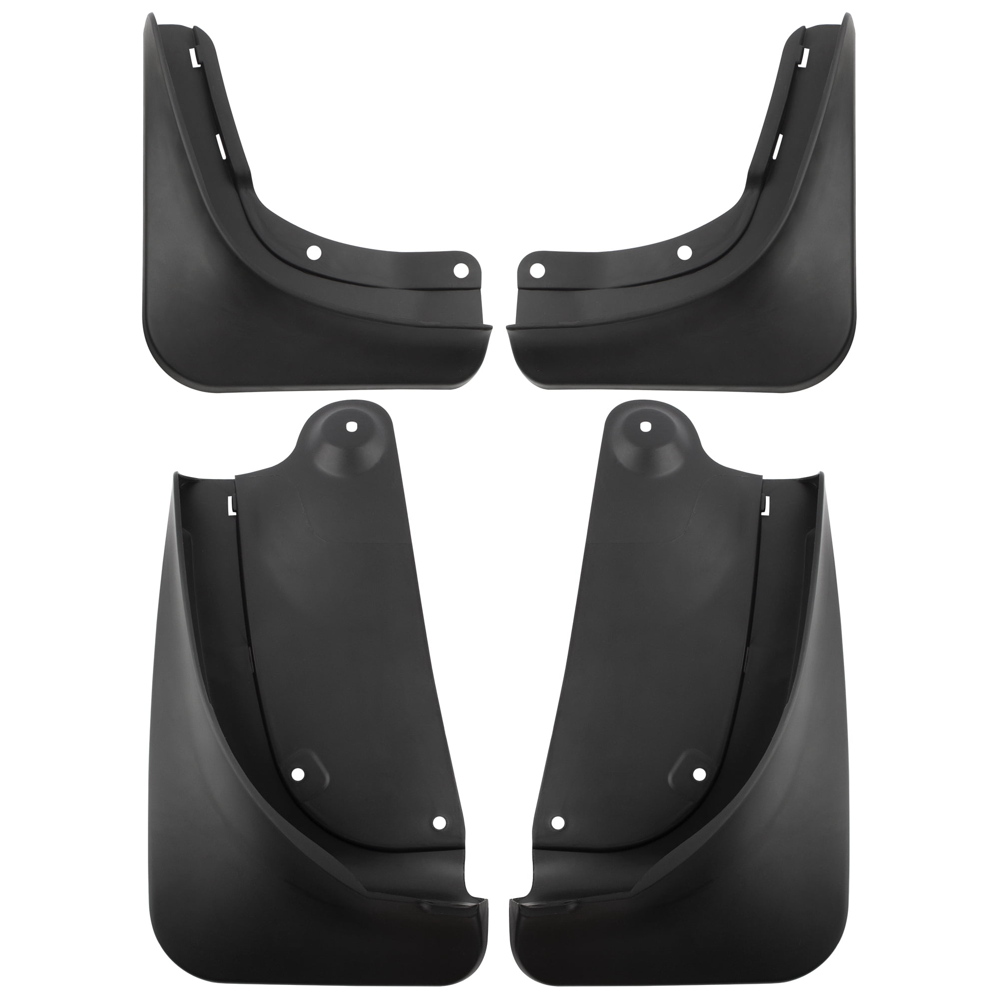 BOXI Set of 4 Front and Rear Side Mud Flaps Splash Guards Fit for Tesla Model Y 2020 2021 2022 No Need to Drill Holes