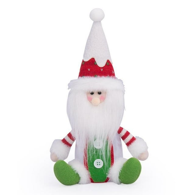 Decoración Navideña Botella De Caramelo Santa Muñeco De Nieve Forma Tarro Regalo Caja De Almacenamiento