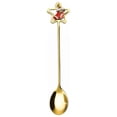 thumbnail image 1 of Nomeni Tableware Stainless Steel Tableware Creative Cute Christmas Star Spoon Fruit Fork Coffee Dessert Spoon, 1 of 8