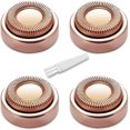 thumbnail image 1 of Têtes de Rasage de Rechange Impeccables 4 Parties Accessoires pour Enlever les Poils du Visage Connus de la Télé, 1 of 4