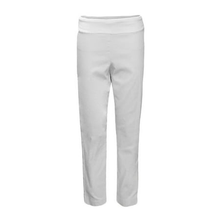 Set White Anklet - Krazy Larry Womens Pull On Ankle Pant