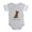 Heather Gray, variant on CafePress - Good Silky Terrier - Cute Infant Baby Football Bodysuit