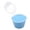 F003- Blue, variant on Sensory Squeeze Toys, Soft Modeling Material for Modeling Material, Brown Solid Composition, 3 in Diameter, Hinged Clear Plastic Lid, 1 Pc, Squeeze Relaxation