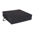 thumbnail image 2 of Colchoneta de ejercicio plegable de tres pliegues Gimnasio en hogar Espuma suave de transporte Grueso para estirar , negro, 2 of 7