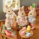 thumbnail image 2 of Calico Critters Milk Rabbit Family - Set of 4 Collectible Doll Figures for Children Ages 3+, 2 of 5