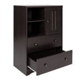 thumbnail image 4 of Topcobe Storage Cabinet with 2 Drawers, Floor Storage Cabinet with Drawer, Modern Accent Cabinet for Living Room, Bedroom, Kitchen, 4 of 9