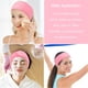 thumbnail image 5 of 4 diademas de spa, diadema de maquillaje, diadema de tela de rizo elástica para deporte, yoga, ducha, color rosa Sailing Electrónica, 5 of 5