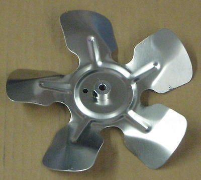 A60714 Metal Fan Blade 7" Diameter 5 Blades 1/4" Bore Hub CCW 27 Degree Prop 