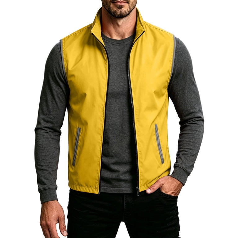 high visibility reflective lightweight running jacket
