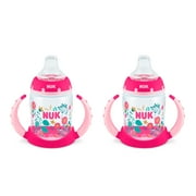 NUK Learner Cup, 5 oz Soft Spout Sippy Cup, 6+ Months, 2 Pack