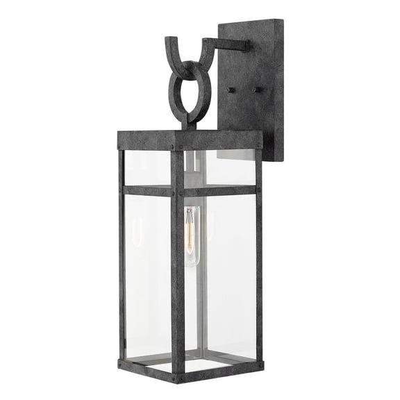 Hinkley Lighting - Porter - 1 Light Medium Outdoor Wall Lantern in Transitional