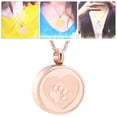 thumbnail image 4 of Collar de urna de pata Yinane acero inoxidable cenizas, 4 of 7
