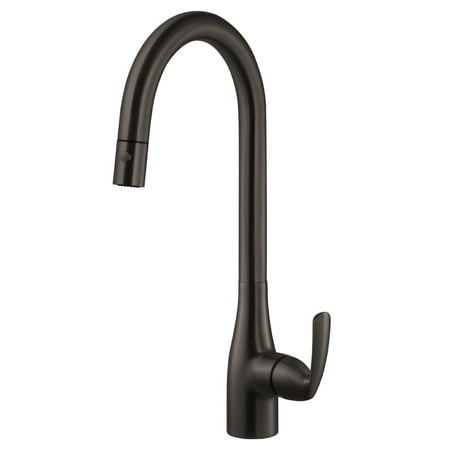 Houzer CORPD-569-OB 17.875" Faucet Hole Brass Oil Rubbed Bronze Cora Pull Down Kitchen Faucet