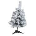 thumbnail image 2 of Abbracc Artificial Christmas Tree Decoration Flocking Xmas Tree for Entrance Indoor S S, 2 of 9