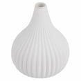 thumbnail image 4 of Growcolor Florero de cerámica Moderno Simple Home Room Mesa Decoración de Escritorio Florero Adornos(10.8 * 9.8 * 2-Pequeño Blanco), 4 of 8