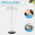 thumbnail image 4 of Umbrella Shaped Hanging Jewelry Organizer 1 Set Necklace Display Stand for Tabletop Storage Rack, 4 of 7