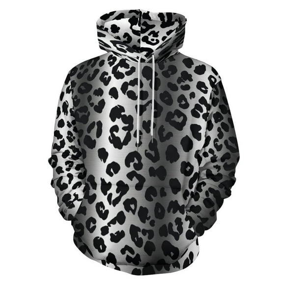 Animal Print 3D Print Hoodie Men Women Autumn Thin Pullover Sweatshirt Vintage Streetwear Tops