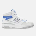 thumbnail image 1 of New Balance 650R [BB650RWI] Men Casual Shoes White/Blue, 1 of 5