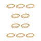 thumbnail image 2 of Guardurnaity Cuentas Cadena de cintura Estilo simple Decoración de moda Accesorio Cadenas de vientre Tipo 24 tipo 24 10Conjunto, 2 of 6
