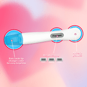 AnTester 2x Early Digital Pregnancy Test Kit + 4x hcg Test Strips 10mIU/mL,at-Home Pregnancy Test Kit for Women with Easy-to-Read Results